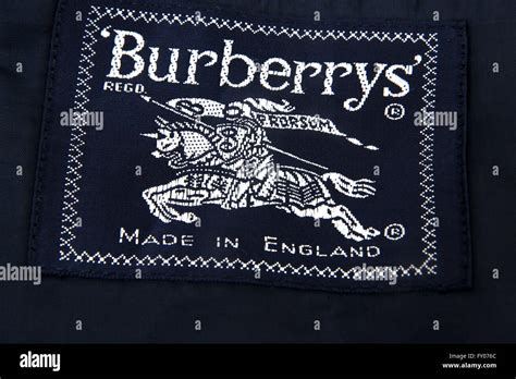 burberry etikett original